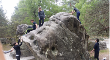 Sortie d'escalade Bloc en Forêt de Fontainebleau
