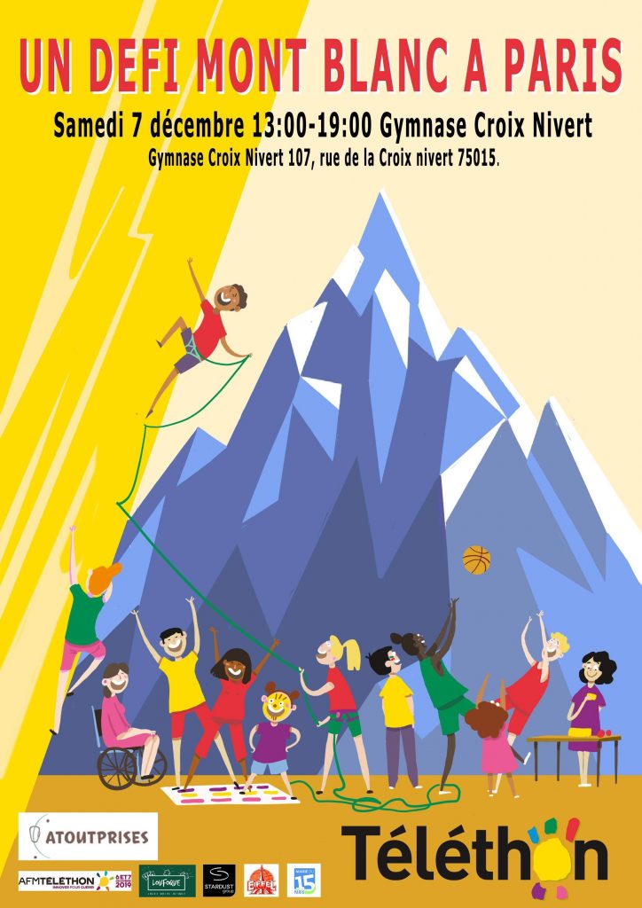 Un défi Mont-Blanc à Paris