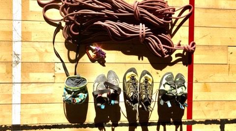 Chaussons d'escalades