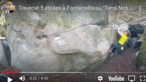 Arnaud Ceintre Fontainebleau Club d'escalade Atoutprises 75015 Paris