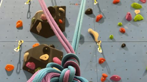 Mur d'escalade du Gymnase de La Croix-Nivert